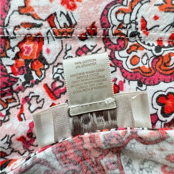 LOFT | NWOT PAISLEY PRINT CAMI COTTON TOP | SIZE: SMALL - Picture 5 of 6